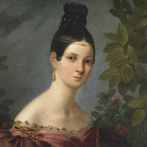 Spanish Opera Singer Maria Malibran