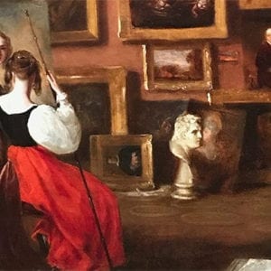 Painter Mary Ann Alabaster