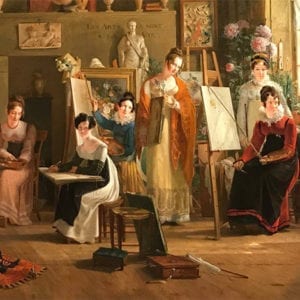 A transitional moment in the status of women in the arts