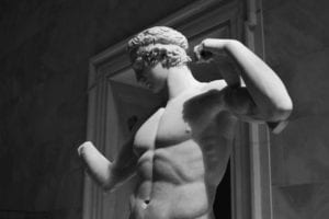 the ancient Greek male nude